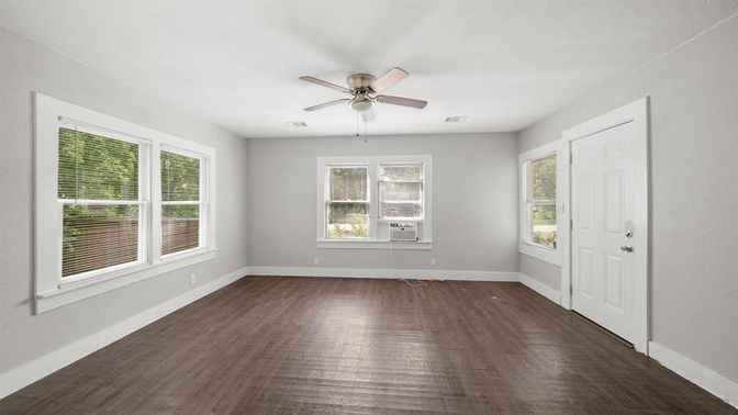 Empty room, Interior, Wood Texture Flooring