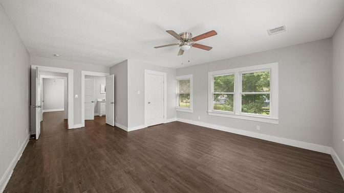 Empty room, Interior, Wood Texture Flooring