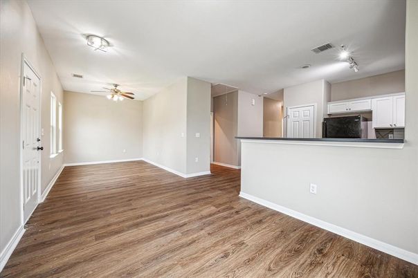 Empty room, Interior, Wood Texture Flooring