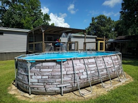 Backyard, Exterior, Pool