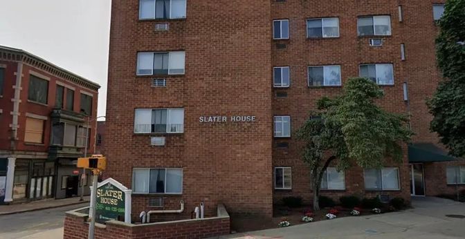 Exterior, Facade, Brick Facade, Rowhouse