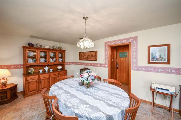 Dining room, Interior, Pendant Lights