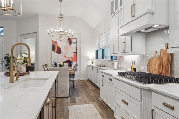 Chandelier, Dining room, Interior, Kitchen, Pendant Lights, Wood Texture Flooring