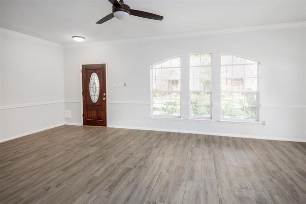 Empty room, Interior, Wood Texture Flooring