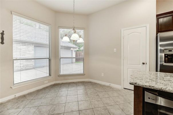 Empty room, Interior, Pendant Lights, Stainless Steel Appliances
