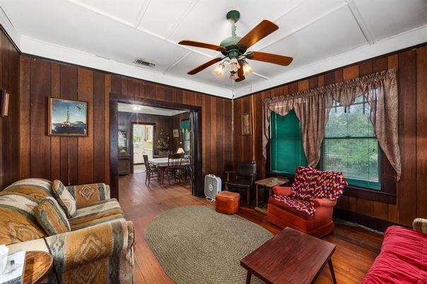 Dining room, Interior, Living room, Wood Texture Flooring, Wooden Walls