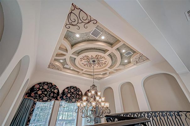 Chandelier, Interior, Recessed Lighting