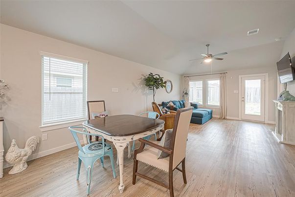 Dining room, Interior, Living room, Wood Texture Flooring