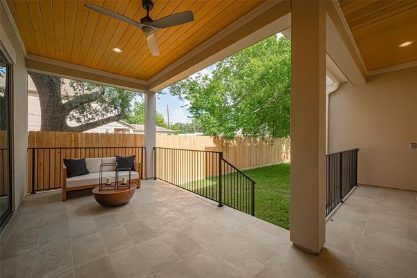 Backyard, Exterior