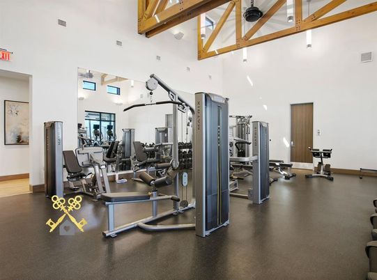 Fitness Equipment, Gym, Interior
