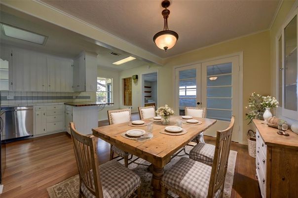 Dining room, Interior, Kitchen, Wood Texture Flooring