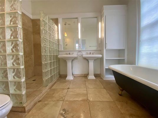 Bathroom, Dual Sink Vanities, Free Standing Baths, Interior