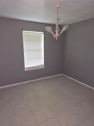 Chandelier, Empty room, Interior