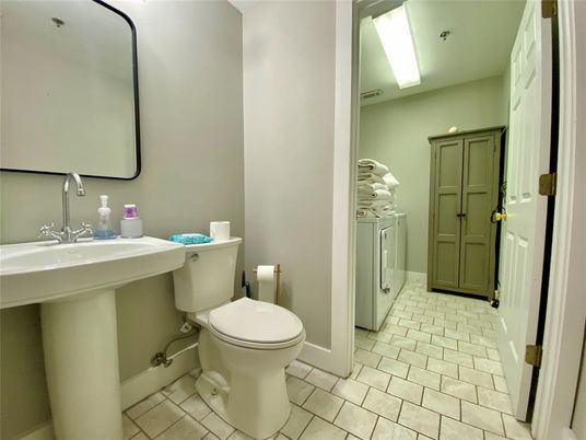 Bathroom, Interior, Washer