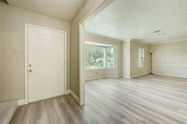 Empty room, Interior, Wood Texture Flooring
