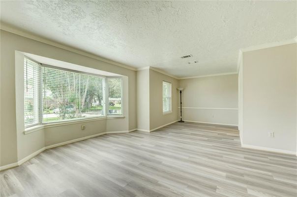 Empty room, Interior, Wood Texture Flooring
