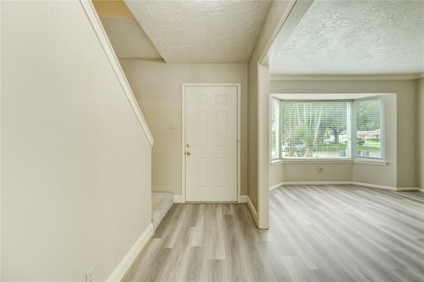 Empty room, Interior, Wood Texture Flooring