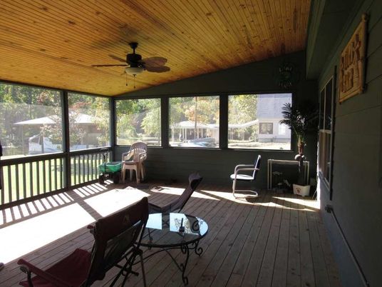 Interior, Sun Room, Wooden Ceilings, Wood Texture Flooring