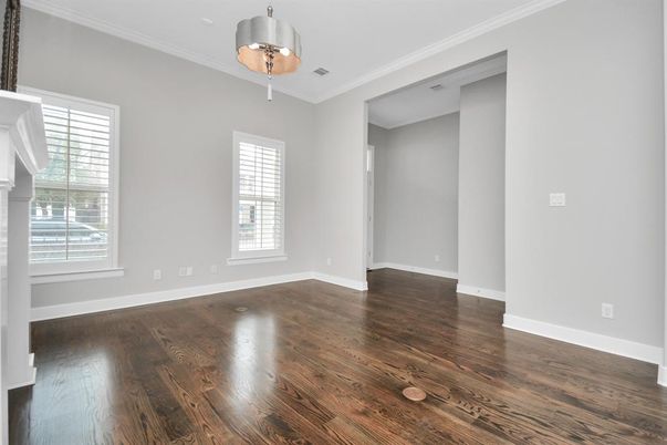 Empty room, Interior, Wood Texture Flooring