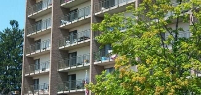 Exterior, Facade, Condo Building