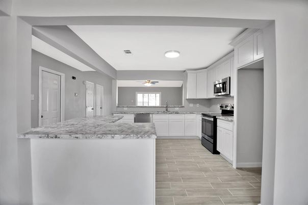 Interior, Kitchen, Stainless Steel Appliances