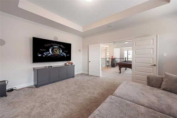 Billiard Table, Game Room, Interior