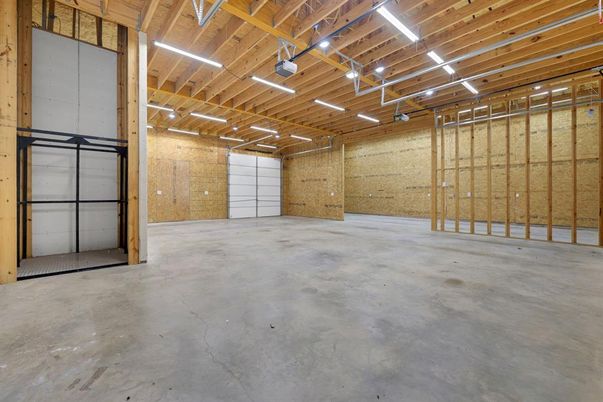 Garage, Interior, Stone Walls, Wooden Beams, Wooden Ceilings