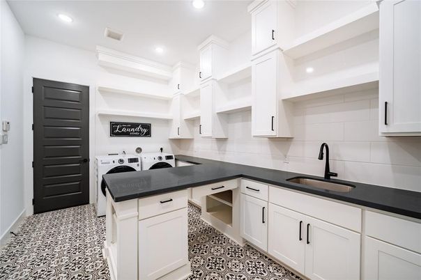Interior, Recessed Lighting, Washer