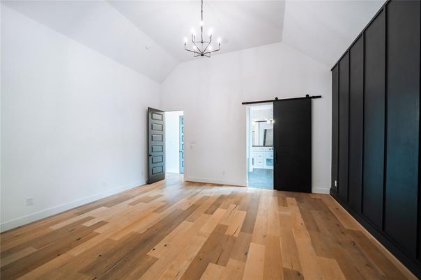 Chandelier, Empty room, Interior, Pendant Lights, Wood Texture Flooring