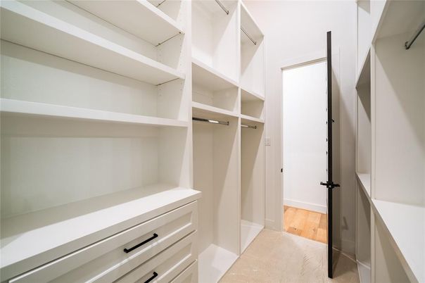 Interior, Walk-in Closets, Wood Texture Flooring