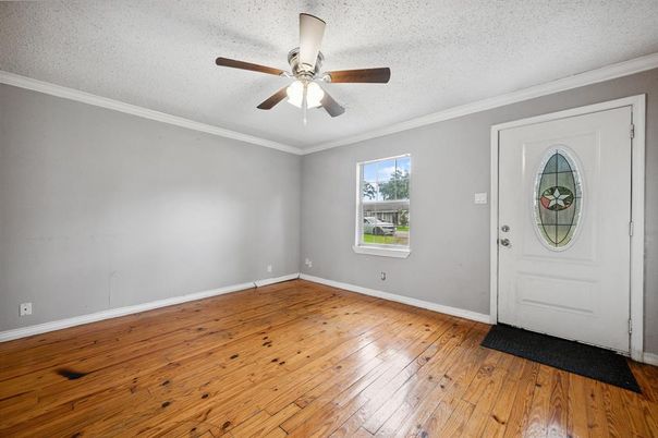 Empty room, Interior, Wood Texture Flooring
