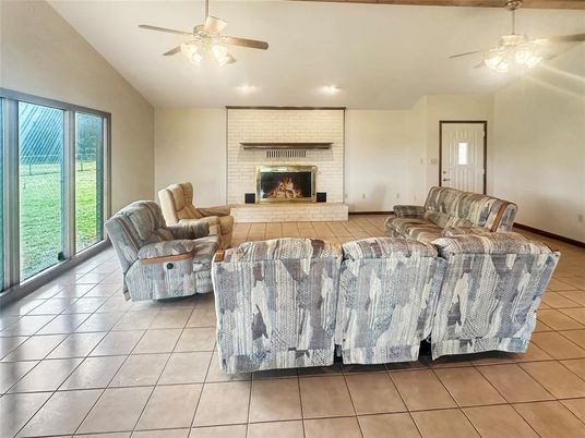 Fireplace, Interior, Living room, Recessed Lighting