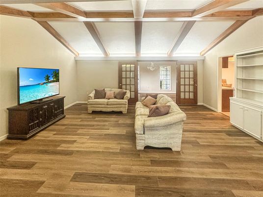Interior, Living room, Wooden Beams, Wood Texture Flooring