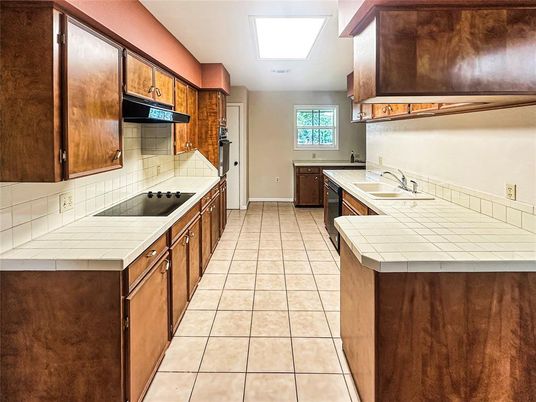 Interior, Kitchen, Tile Countertops