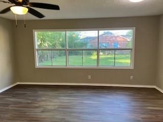 Empty room, Interior, Wood Texture Flooring