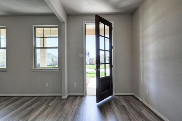 Empty room, Interior, Wood Texture Flooring