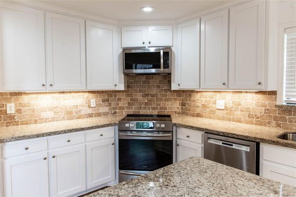 Interior, Kitchen, Recessed Lighting, Stainless Steel Appliances