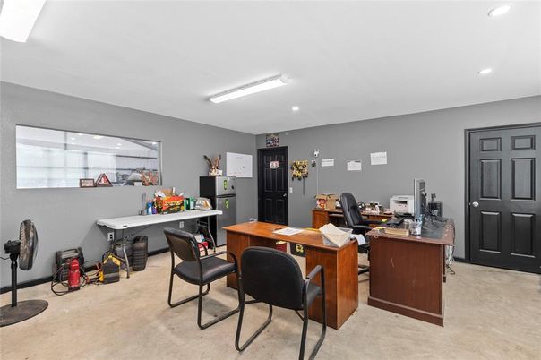 Home Office, Interior, Recessed Lighting