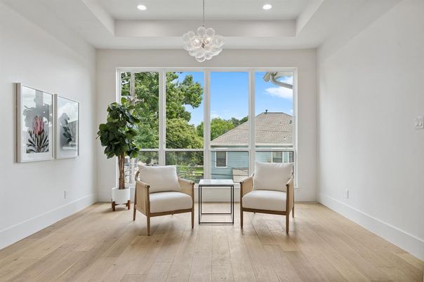 Interior, Pendant Lights, Recessed Lighting, Wood Texture Flooring