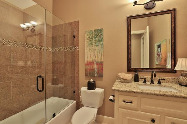 Bathroom, Glass Shower, Interior