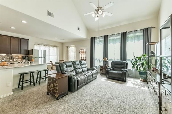 Interior, Kitchen, Living room, Recessed Lighting