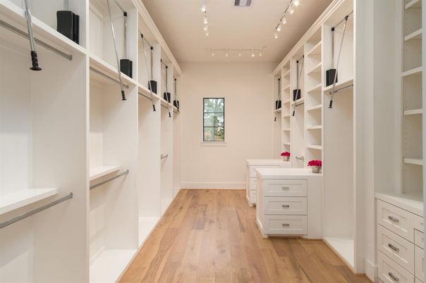 Interior, Recessed Lighting, Walk-in Closets, Wood Texture Flooring