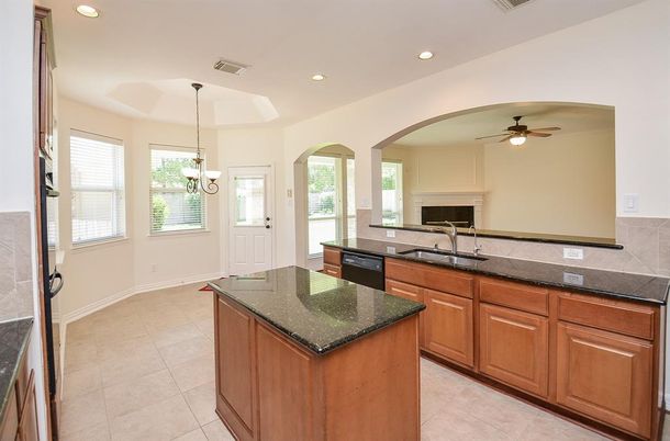 Interior, Kitchen, Pendant Lights, Recessed Lighting