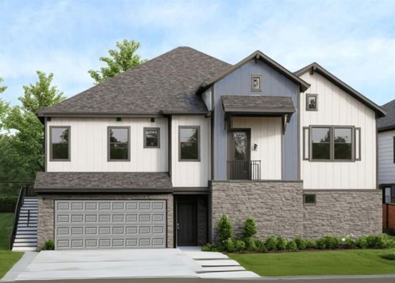Attached, Exterior, Facade, Farmhouse
