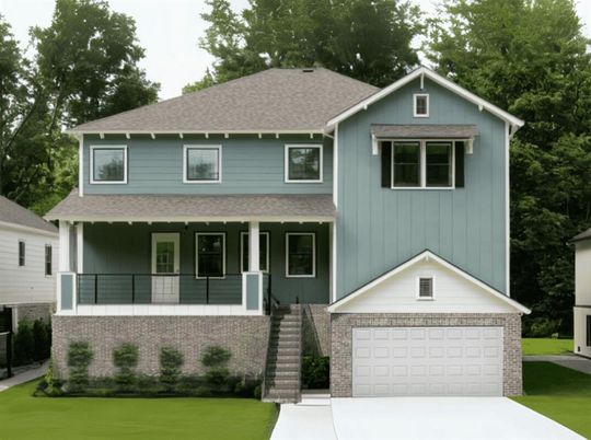 Attached, Exterior, Facade, Split Level