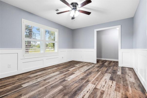 Empty room, Interior, Wood Texture Flooring