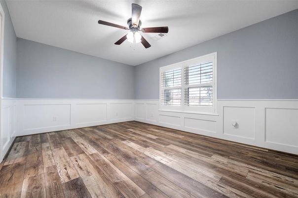 Empty room, Interior, Wood Texture Flooring