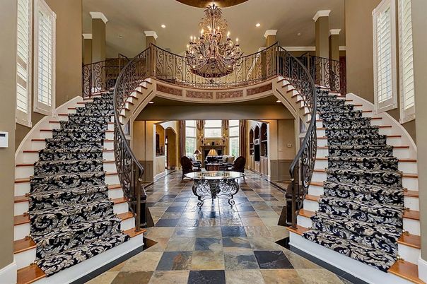 Chandelier, Interior, Recessed Lighting
