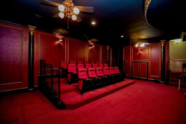 Home Theatre Room, Interior, Recessed Lighting, Theatre Room