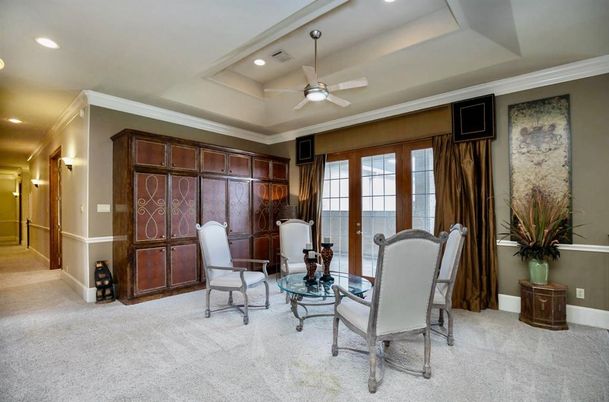 Home Office, Interior, Recessed Lighting